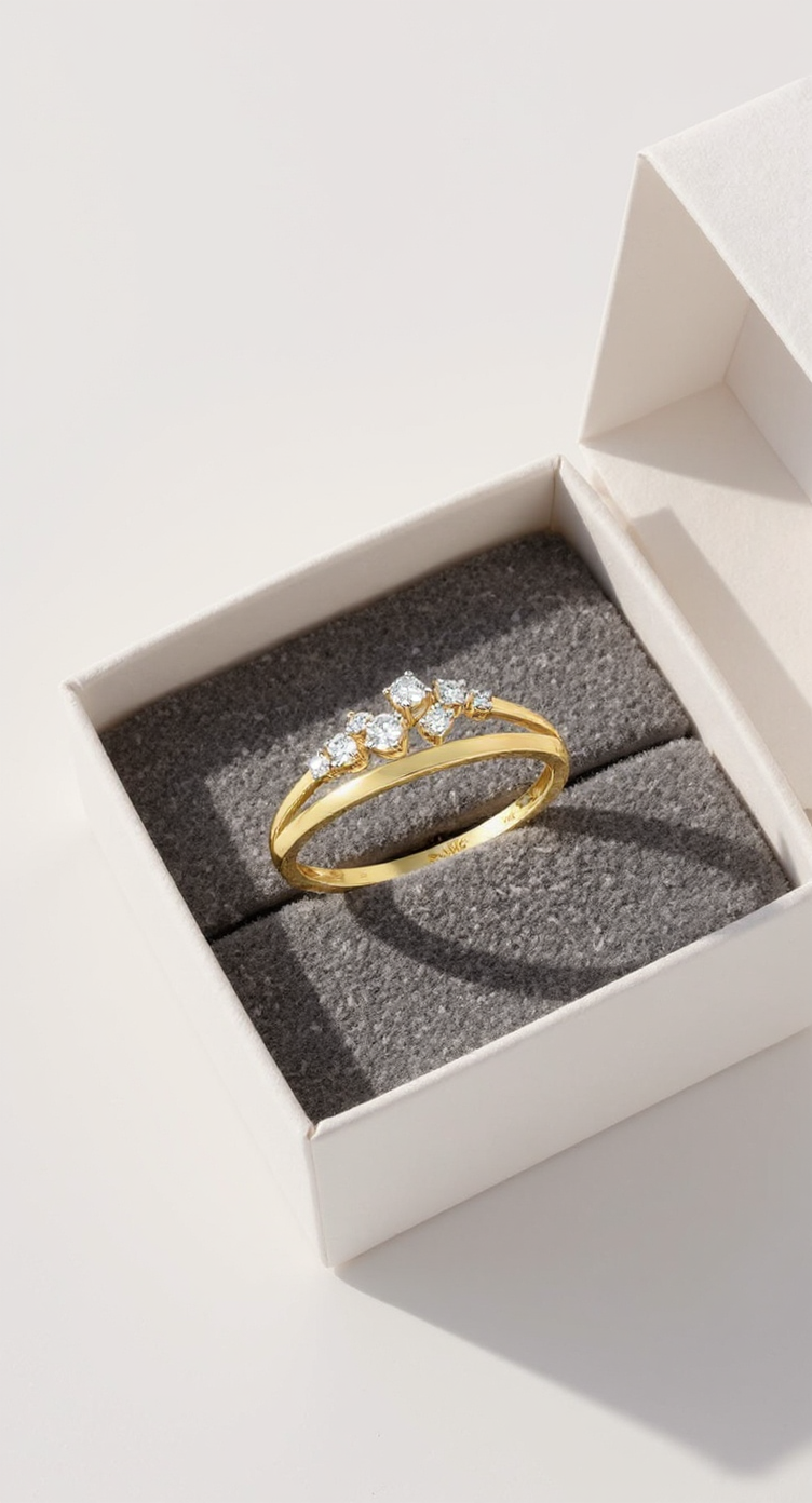 VISTOSO 14K Gold Diamond Ring